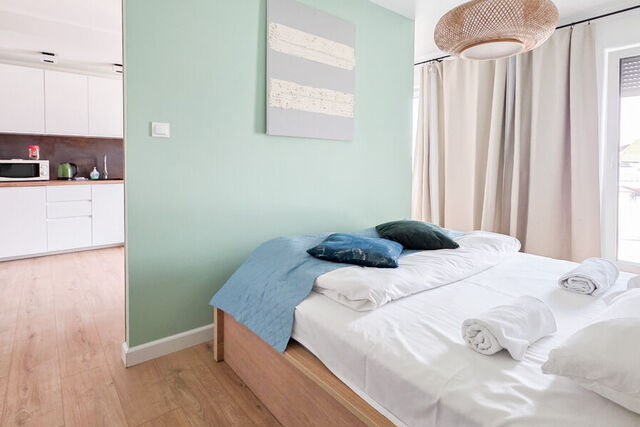 Apartament Poznań Towarowa Dubai studio family
